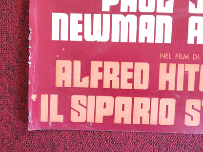 TORN CURTAIN - D ITALIAN FOTOBUSTA POSTER HITCHCOCK PAUL NEWMAN J. ANDREWS 1966 Rendezvous Cinema Movie posters
