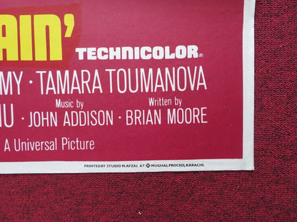 TORN CURTAIN FOLDED TURKISH ONE SHEET POSTER HITCHCOCK PAUL NEWMAN 1970 Movie posters