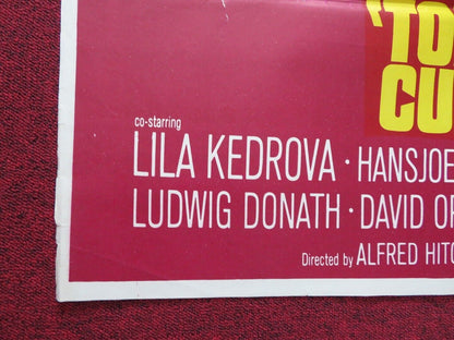 TORN CURTAIN FOLDED TURKISH ONE SHEET POSTER HITCHCOCK PAUL NEWMAN 1970 Movie posters