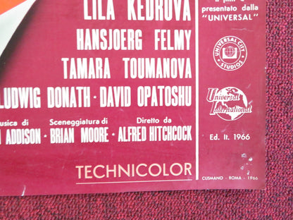 TORN CURTAIN - G ITALIAN FOTOBUSTA POSTER HITCHCOCK PAUL NEWMAN J. ANDREWS 1966 Rendezvous Cinema Movie posters