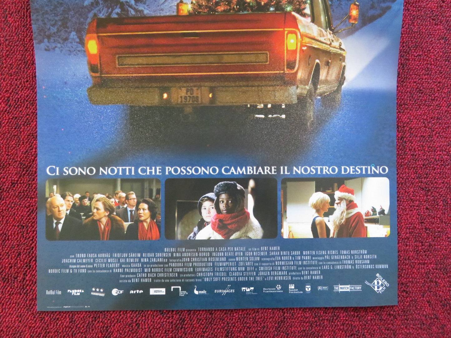 TORNANDO A CASA PER NATALE ITALIAN LOCANDINA POSTER NINA ANDRESEN BORUD 2010 Rendezvous Cinema Movie posters