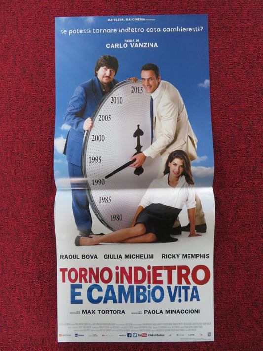 TORNO INDIETRO E CAMBIO VITA ITALIAN LOCANDINA POSTER RAOUL BOVA R. MEMPHIS 2015 Rendezvous Cinema Movie posters
