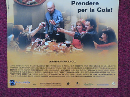 TORTILLA SOUP ITALIAN LOCANDINA POSTER JACQUELINE OBRADORS TAMARA MELLO 2001 Rendezvous Cinema Movie posters