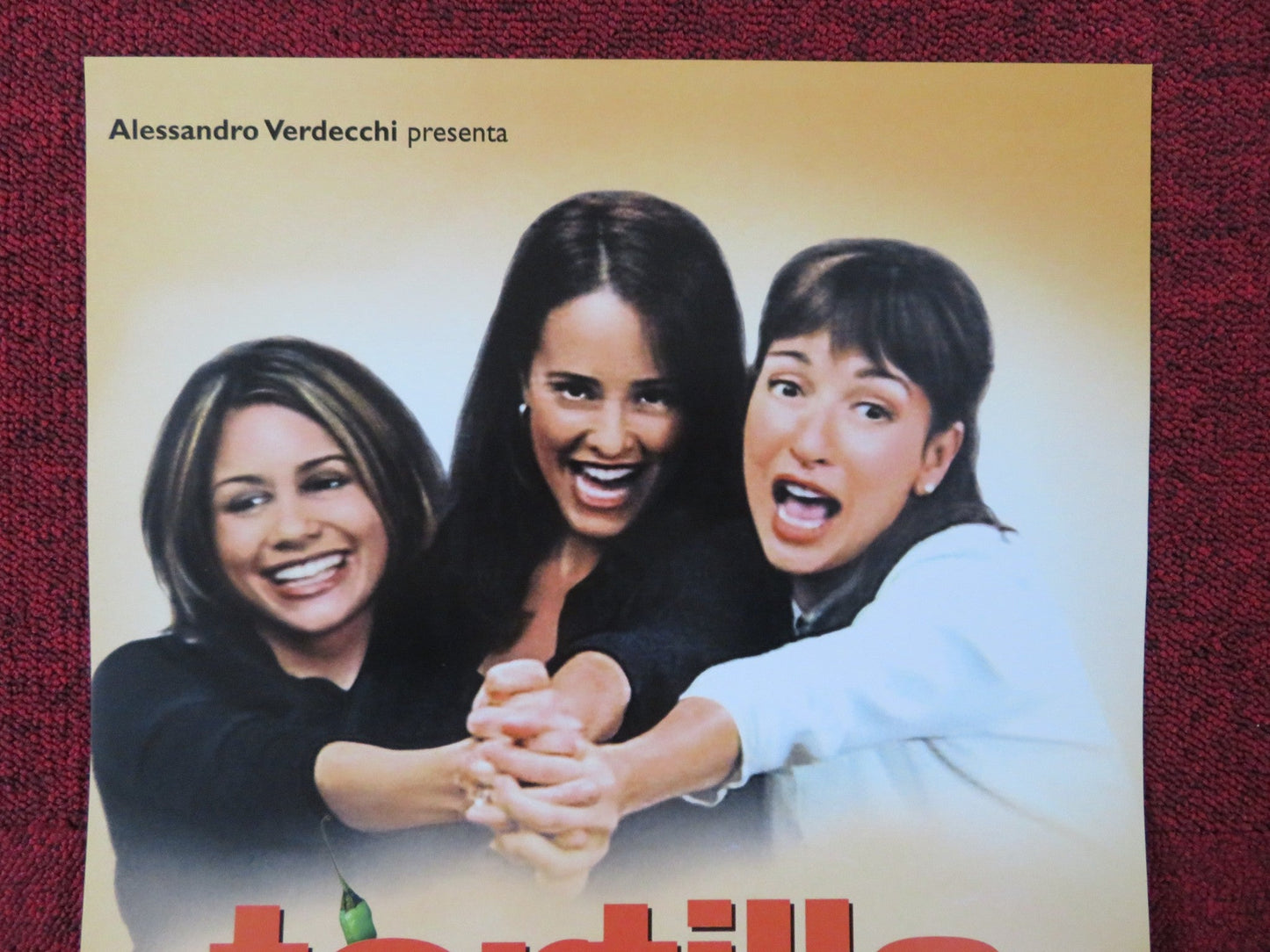 TORTILLA SOUP ITALIAN LOCANDINA POSTER JACQUELINE OBRADORS TAMARA MELLO 2001 Rendezvous Cinema Movie posters