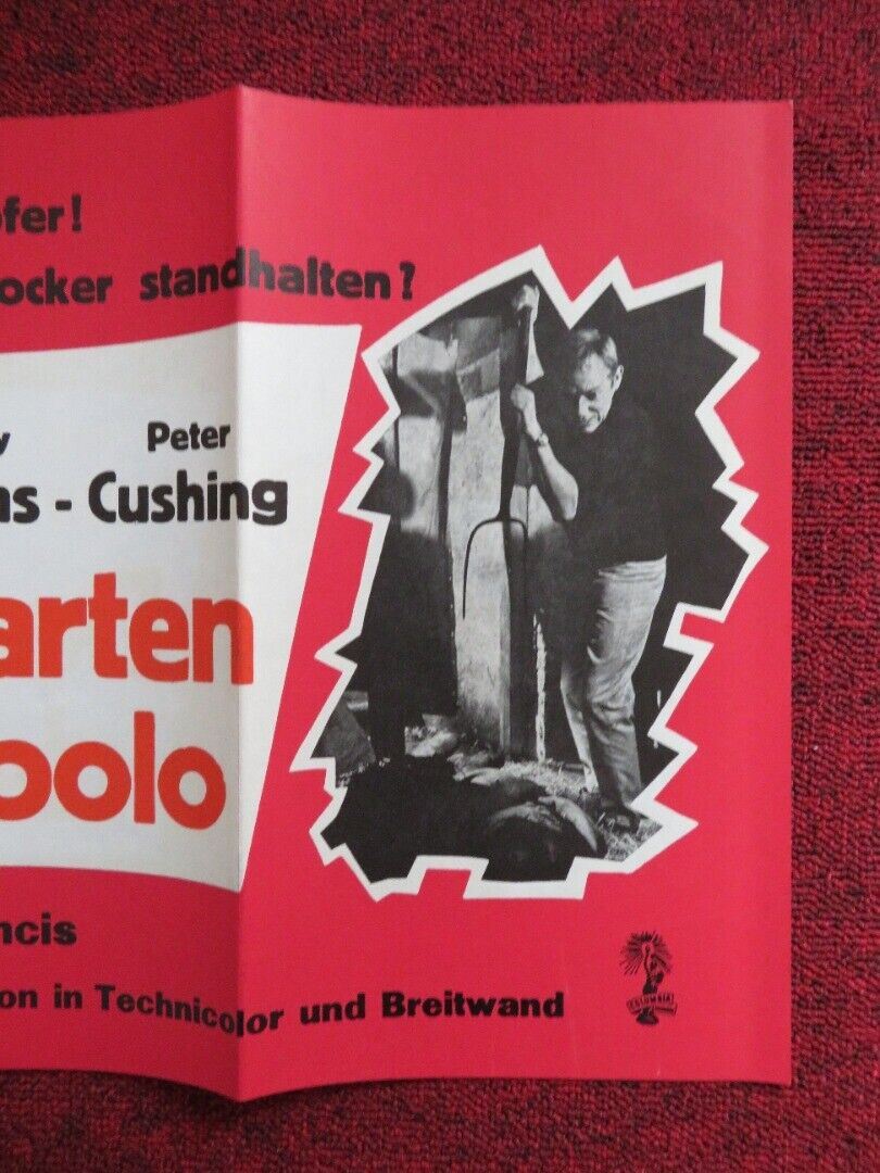 TORTURE GARDEN GERMAN POSTER (26.5"x 12") JACK PALANCE BURGESS MEREDITH 1967 Movie posters
