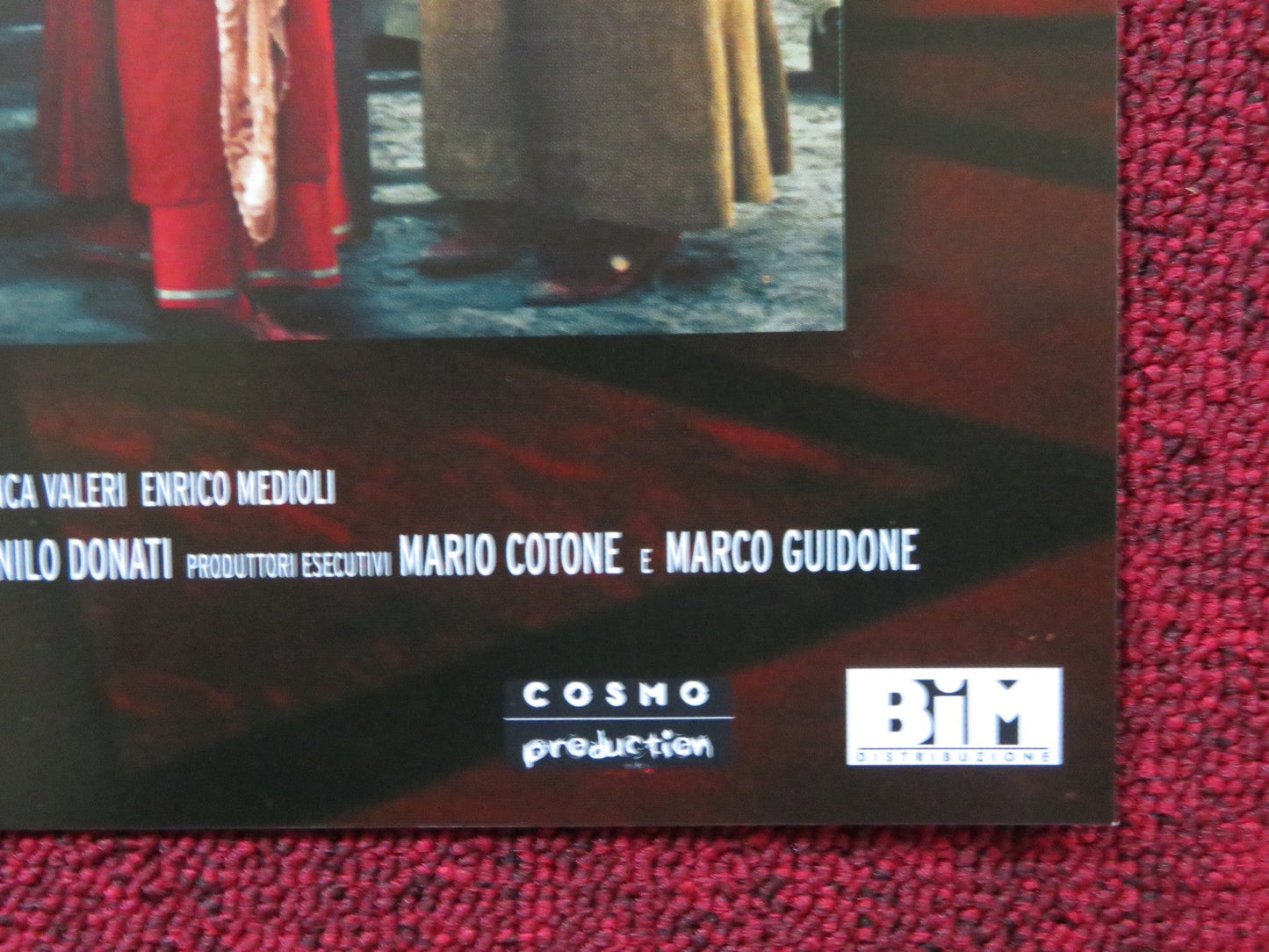 TOSCA E ALTRE DUE - A ITALIAN FOTOBUSTA POSTER FRANCA VALERI ADRIANA ASTI 2003 Rendezvous Cinema Movie posters