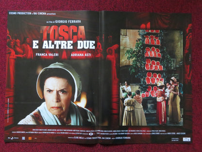 TOSCA E ALTRE DUE - A ITALIAN FOTOBUSTA POSTER FRANCA VALERI ADRIANA ASTI 2003 Rendezvous Cinema Movie posters