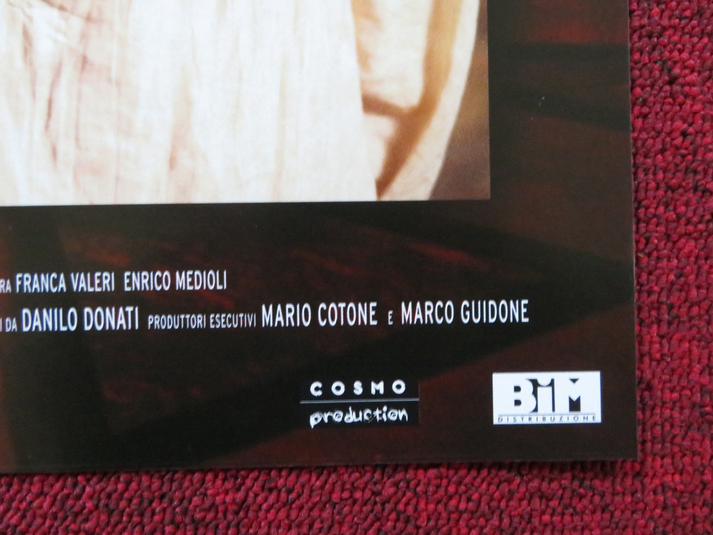 TOSCA E ALTRE DUE - B ITALIAN FOTOBUSTA POSTER FRANCA VALERI ADRIANA ASTI 2003 Rendezvous Cinema Movie posters