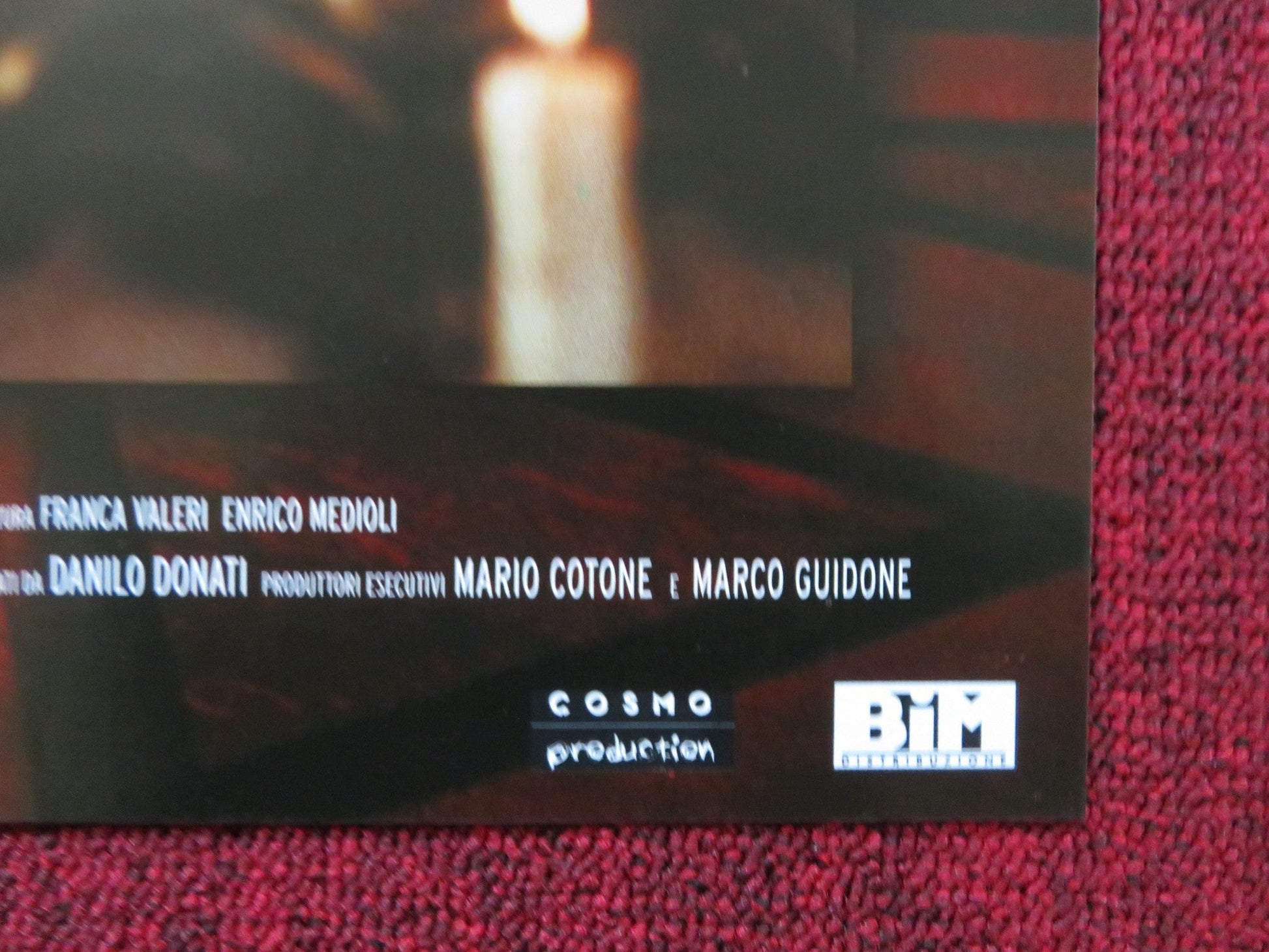 TOSCA E ALTRE DUE - C ITALIAN FOTOBUSTA POSTER FRANCA VALERI ADRIANA ASTI 2003 Rendezvous Cinema Movie posters