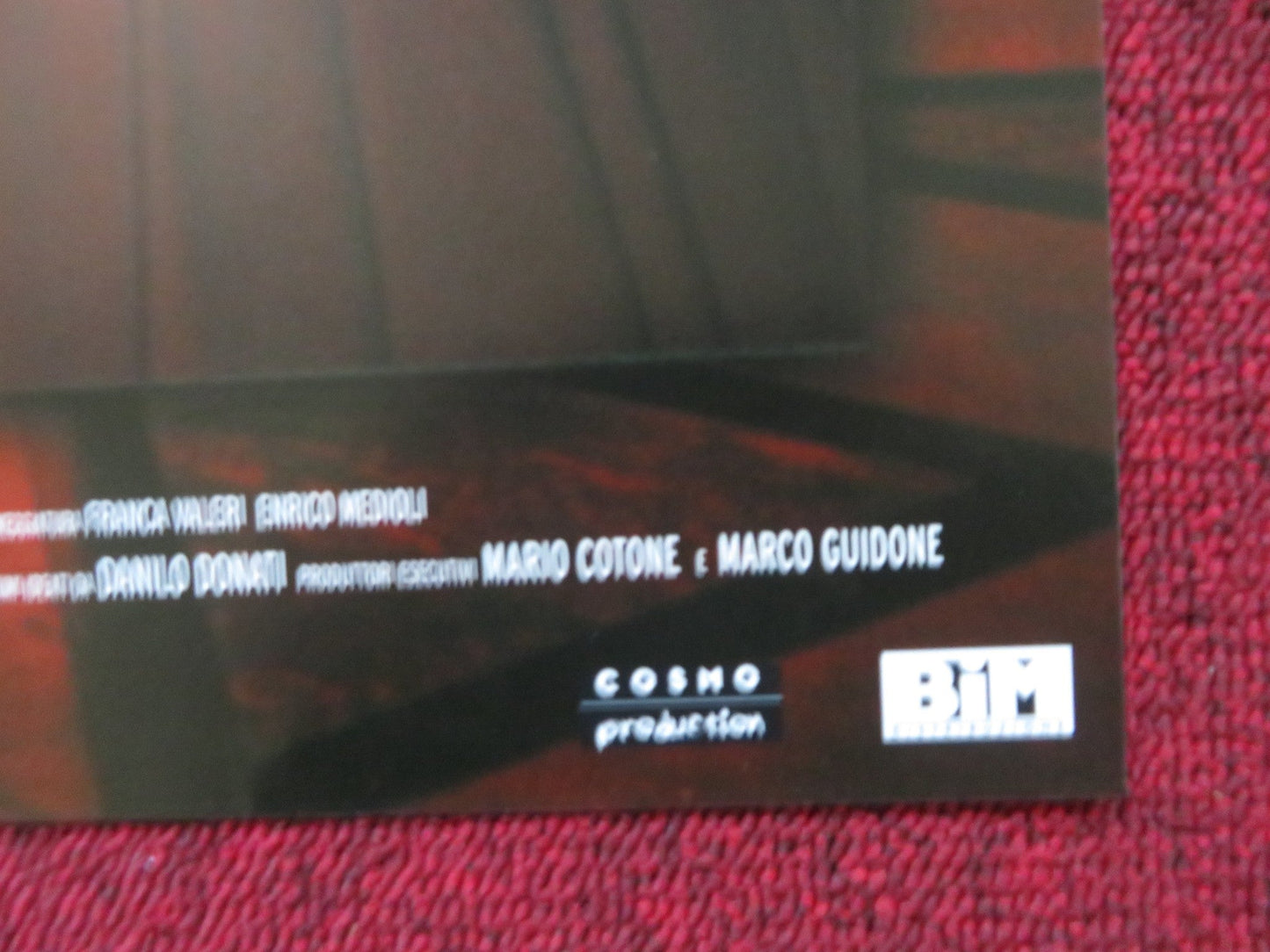 TOSCA E ALTRE DUE - D ITALIAN FOTOBUSTA POSTER FRANCA VALERI ADRIANA ASTI 2003 Rendezvous Cinema Movie posters