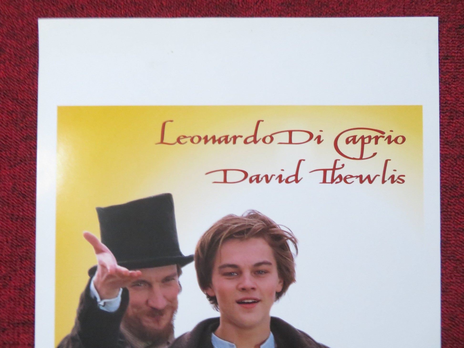 TOTAL ECLIPSE ITALIAN LOCANDINA POSTER LEONARDO DICAPRIO DAVID THEWLIS 1996 Rendezvous Cinema Movie posters