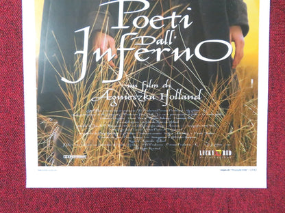 TOTAL ECLIPSE ITALIAN LOCANDINA POSTER LEONARDO DICAPRIO DAVID THEWLIS 1996 Rendezvous Cinema Movie posters