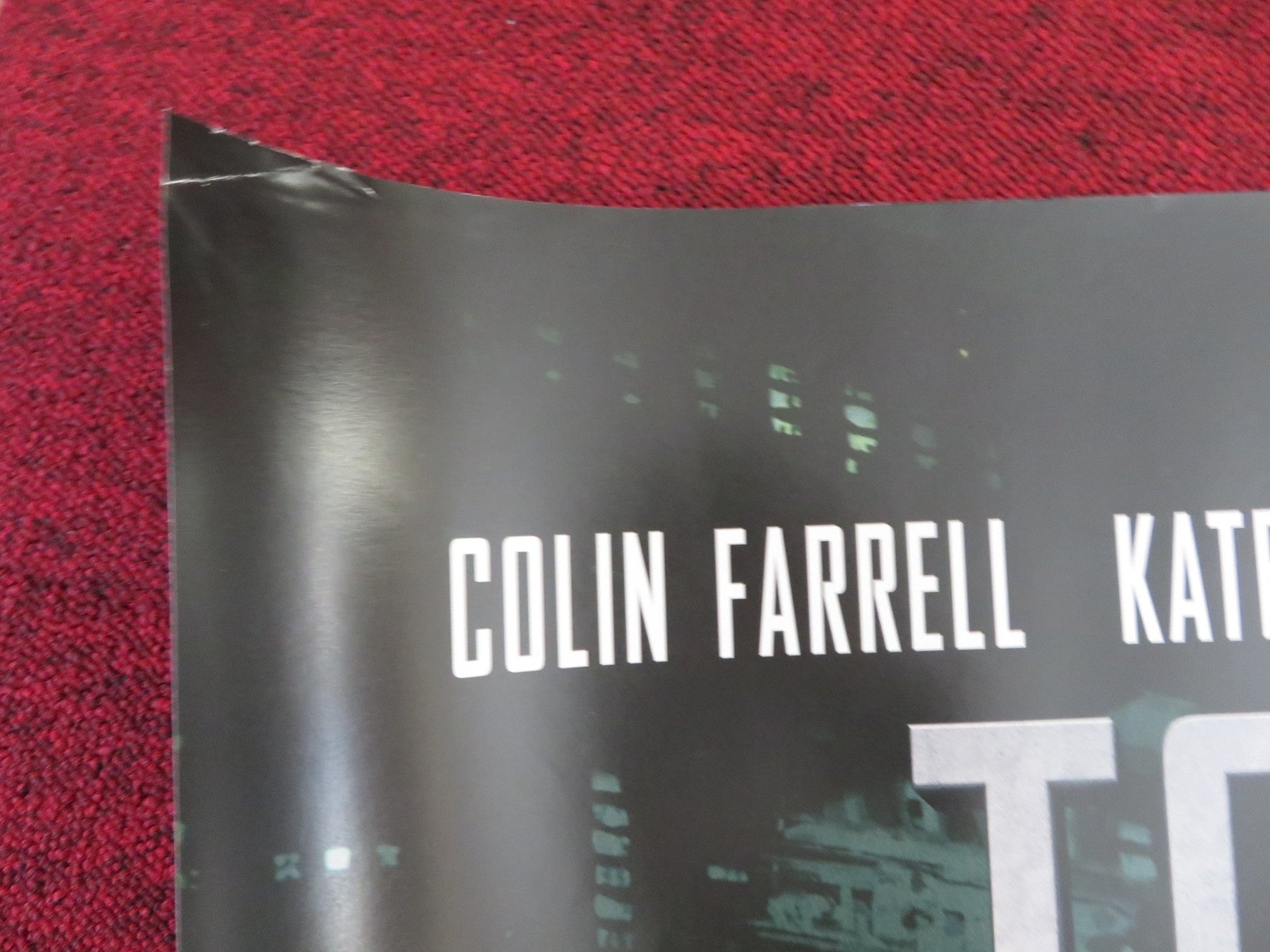 TOTAL RECALL UK QUAD (30"x 40") ROLLED POSTER COLIN FARRELL KATE BECKINSALE 2012 Rendezvous Cinema Movie posters