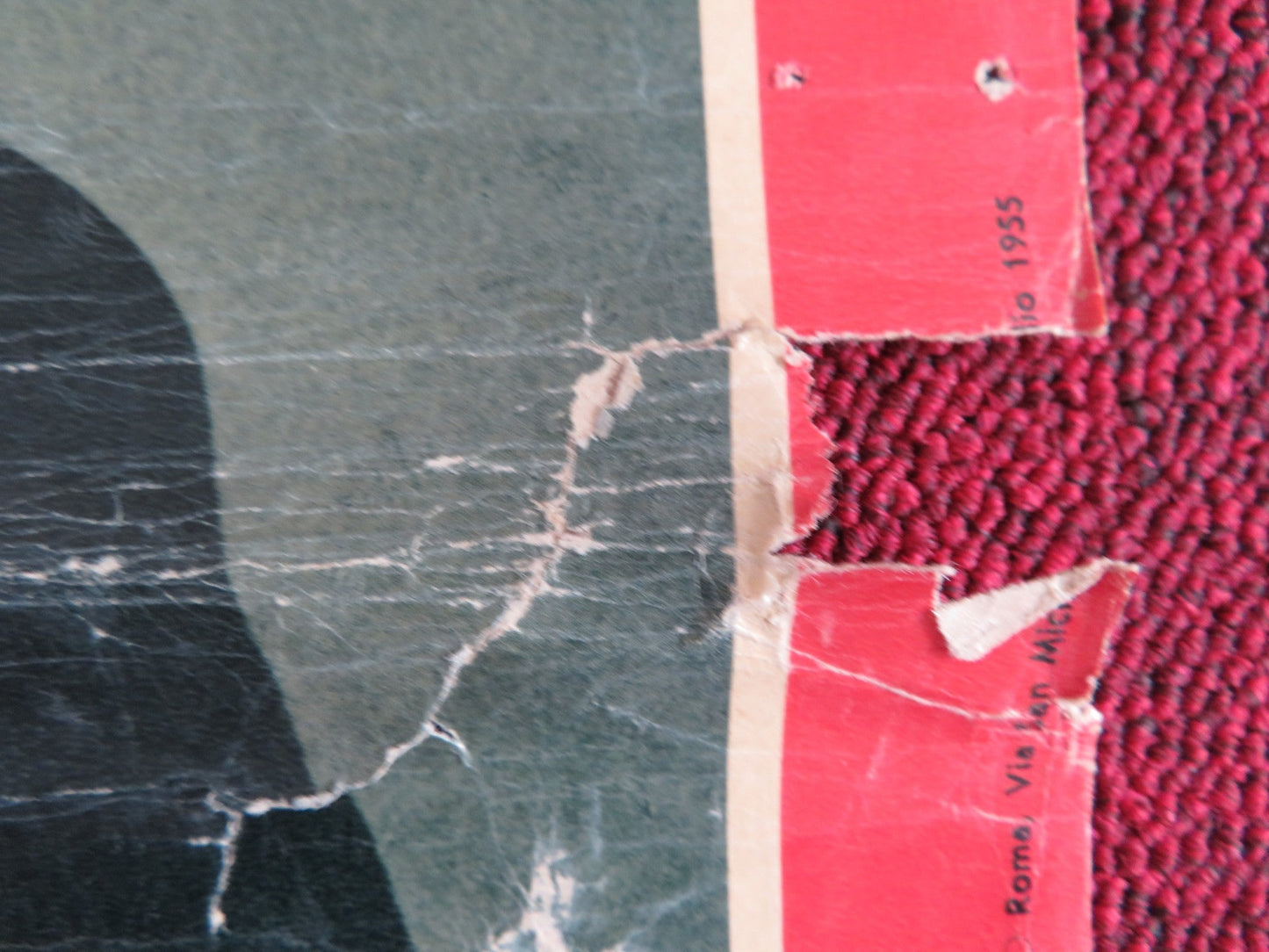 TOTO CERCA CASA ITALIAN FOTOBUSTA POSTER TOTO ALDA MAGNINI 1955 Rendezvous Cinema Movie posters