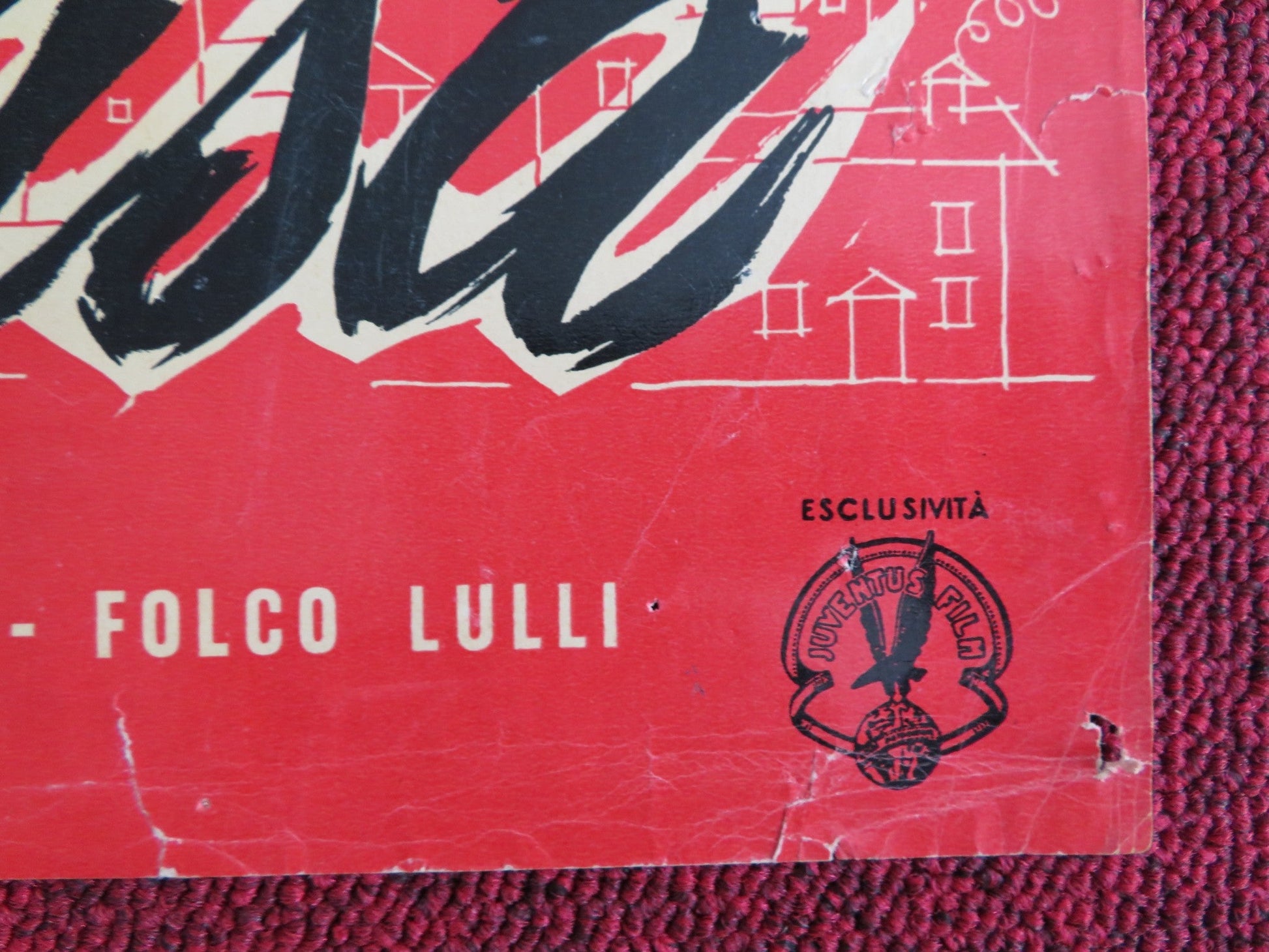 TOTO CERCA CASA ITALIAN FOTOBUSTA POSTER TOTO ALDA MAGNINI 1955 Rendezvous Cinema Movie posters