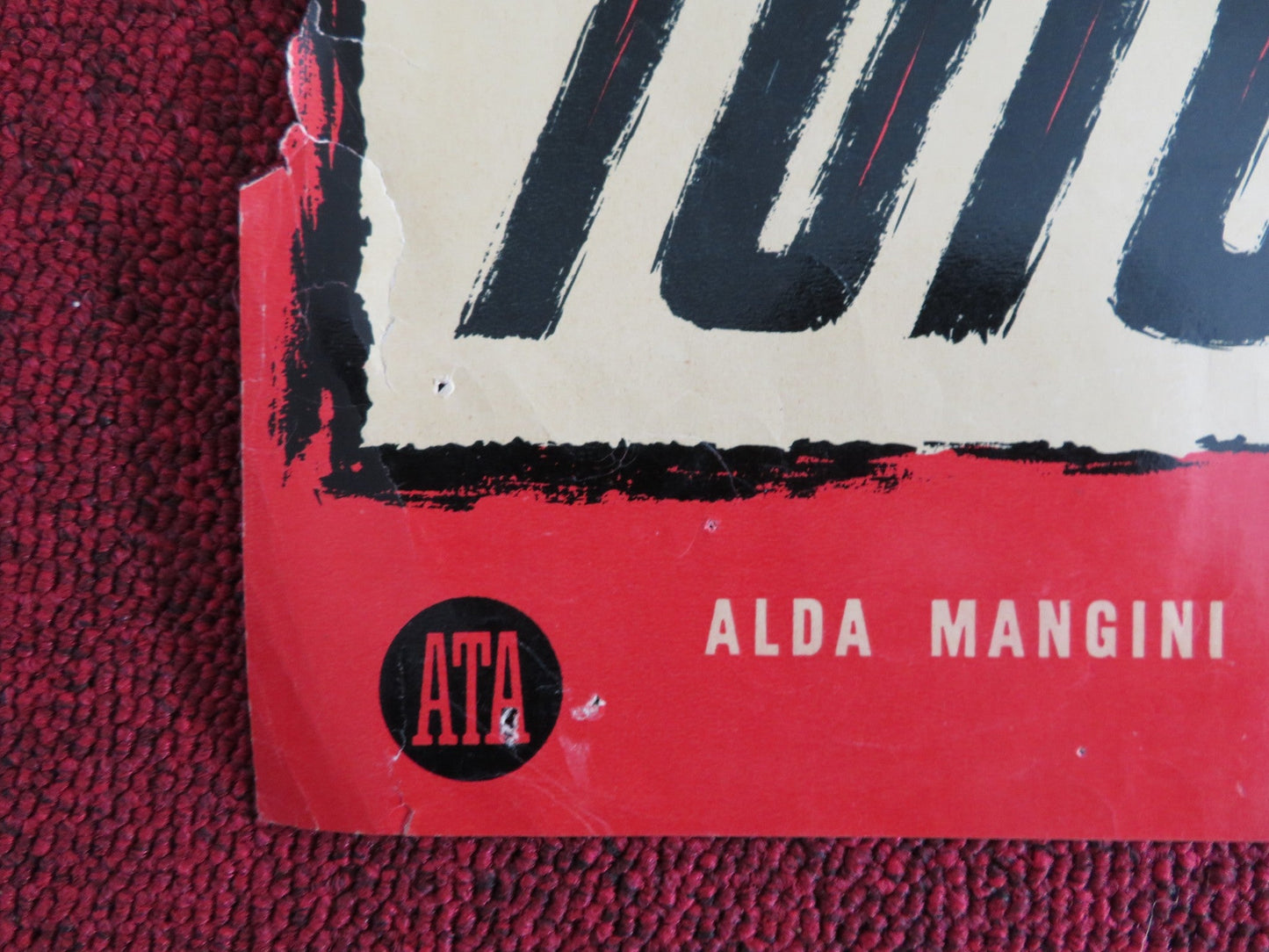 TOTO CERCA CASA ITALIAN FOTOBUSTA POSTER TOTO ALDA MAGNINI 1955 Rendezvous Cinema Movie posters