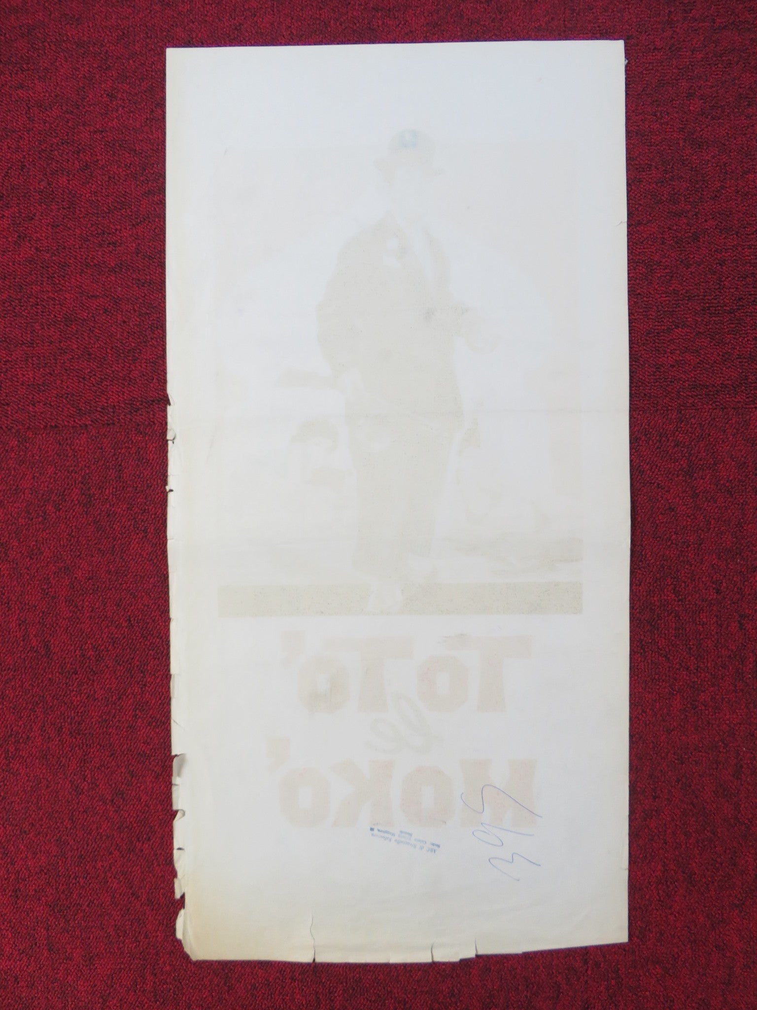 TOTO LE MOKO ITALIAN LOCANDINA POSTER TOTO GIANNA MARIA CANALE Rendezvous Cinema Movie posters