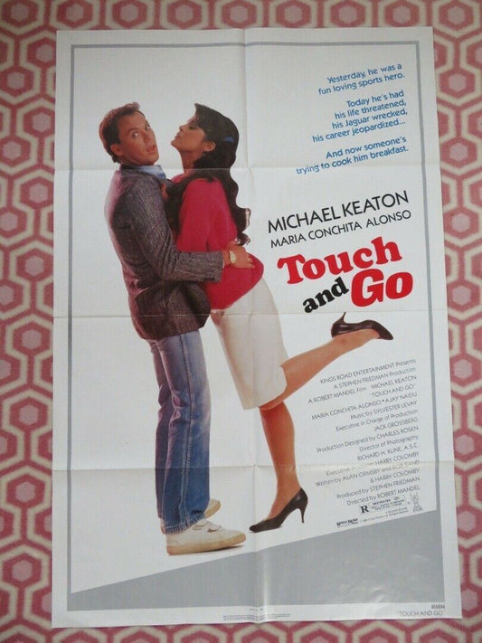 TOUCH AND GO FOLDED US ONE SHEET POSTER MICHAEL KEATON 1986 Movie posters