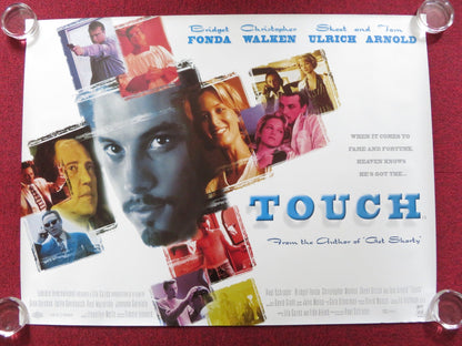 TOUCH UK QUAD (30"x 40") ROLLED POSTER CHRISTOPHER WALKEN SKEET ULRICH 1997 Rendezvous Cinema Movie posters