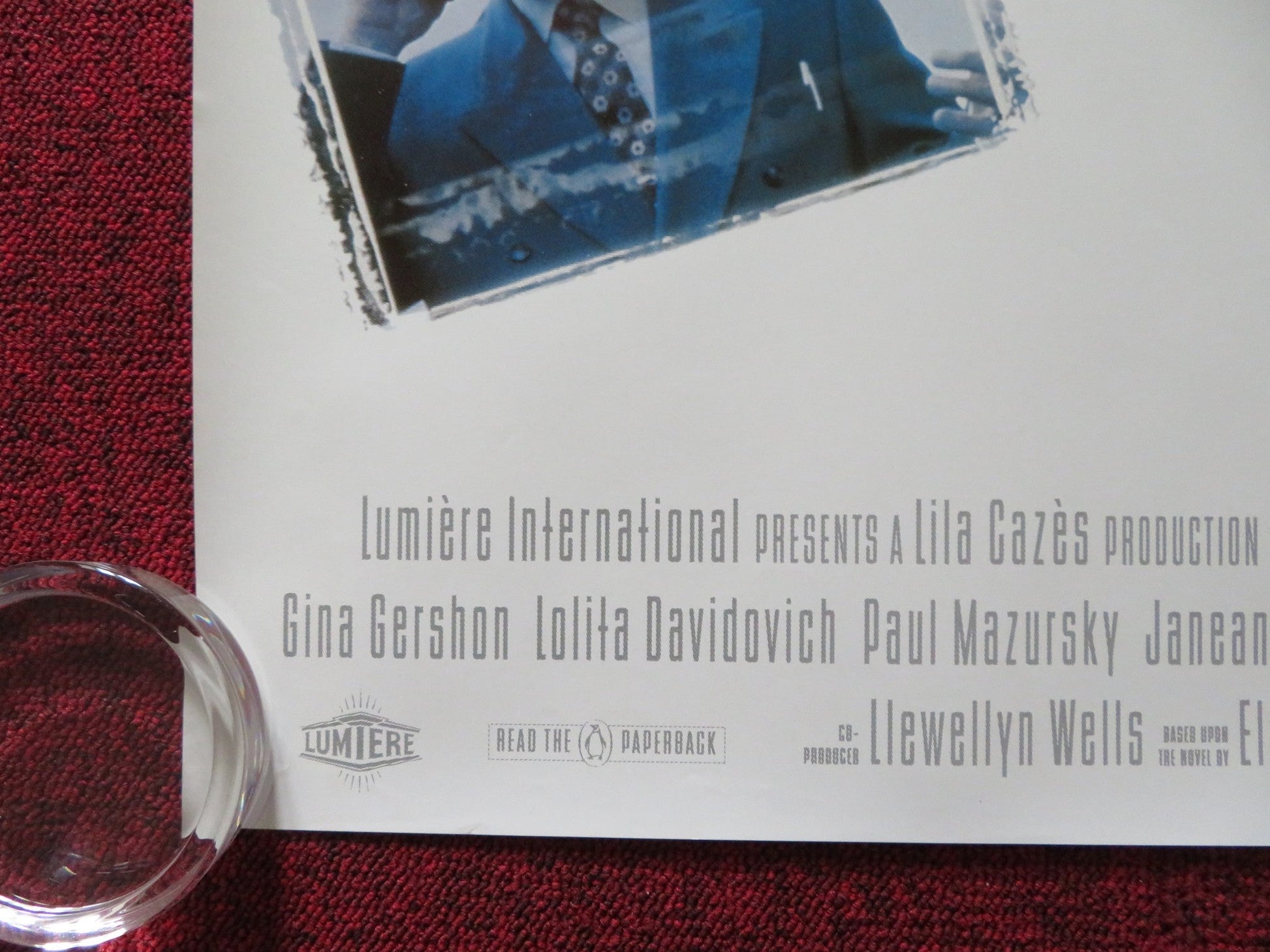 TOUCH UK QUAD (30"x 40") ROLLED POSTER CHRISTOPHER WALKEN SKEET ULRICH 1997 Rendezvous Cinema Movie posters