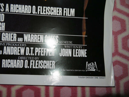 TOUGH ENOUGH US ONE SHEET POSTER DENNIS QUAID CARLENE WATKINS 1983 Movie posters