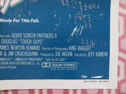 TOUGH GUYS FOLDED US ONE SHEET POSTER BURT LANCASTER KIRK DOUGLAS 1986 Movie posters