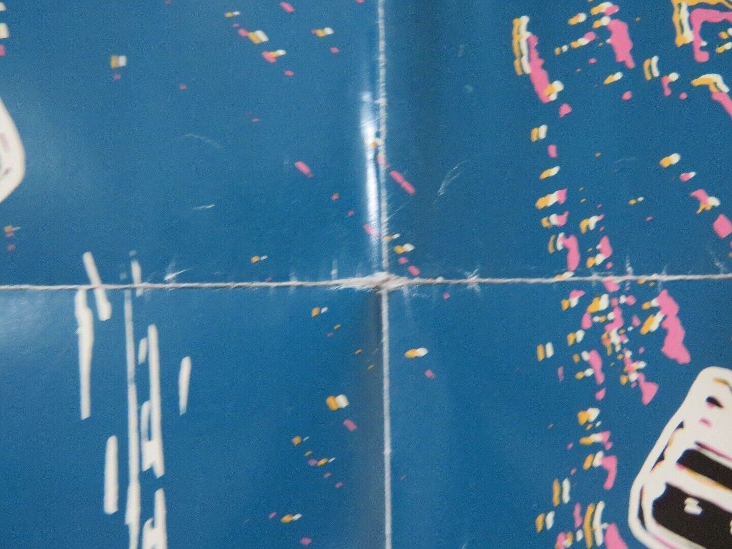 TOUGH GUYS FOLDED US ONE SHEET POSTER BURT LANCASTER KIRK DOUGLAS 1986 Movie posters