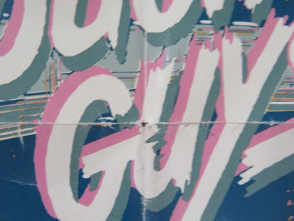 TOUGH GUYS FOLDED US ONE SHEET POSTER BURT LANCASTER KIRK DOUGLAS 1986 Movie posters