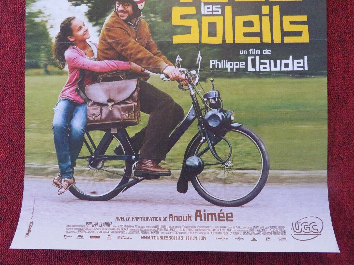 TOUS LES SOLEILS FRENCH (15"x 21") POSTER STEFANO ACCORSI NERI MARCORE 2011 Movie posters