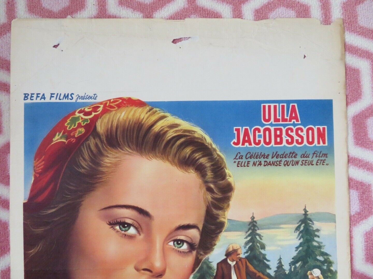 TOUT LE BONHEUR EST SUR TERRE/ All jordens fröjd BELGIUM (21.5"x14.5") POSTER Movie posters