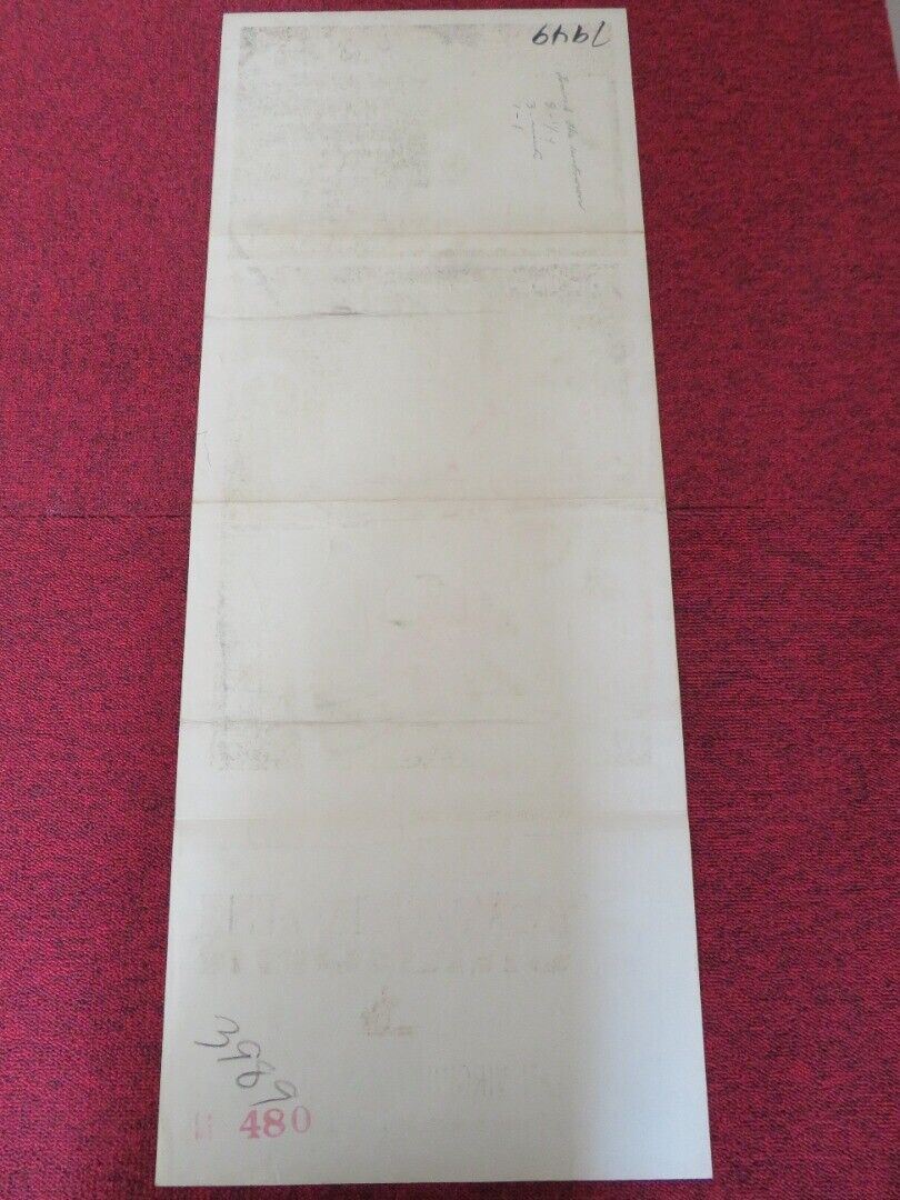 TOWARD THE UNKNOWN US INSERT (14"x 36") POSTER WILLIAM HOLDEN LLODY NOLAND 1956 - Rendezvous Cinema