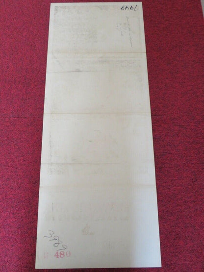 TOWARD THE UNKNOWN US INSERT (14"x 36") POSTER WILLIAM HOLDEN LLODY NOLAND 1956 - Rendezvous Cinema