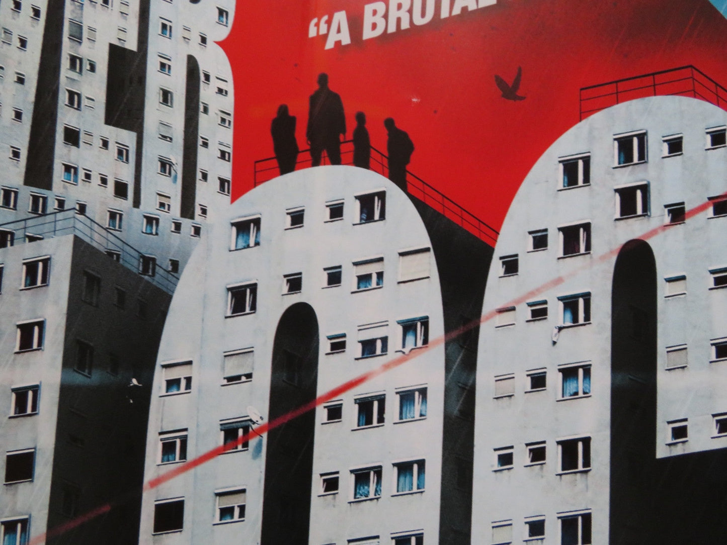 TOWER BLOCK SIGNED BY DIRECTOR JAMES NUNN UK QUAD (30"x 40") ROLLED POSTER 2012 Rendezvous Cinema Movie posters