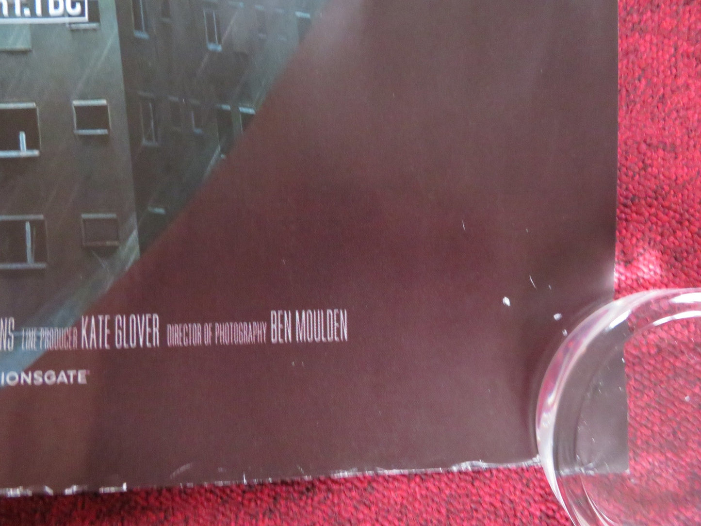 TOWER BLOCK SIGNED BY DIRECTOR JAMES NUNN UK QUAD (30"x 40") ROLLED POSTER 2012 Rendezvous Cinema Movie posters