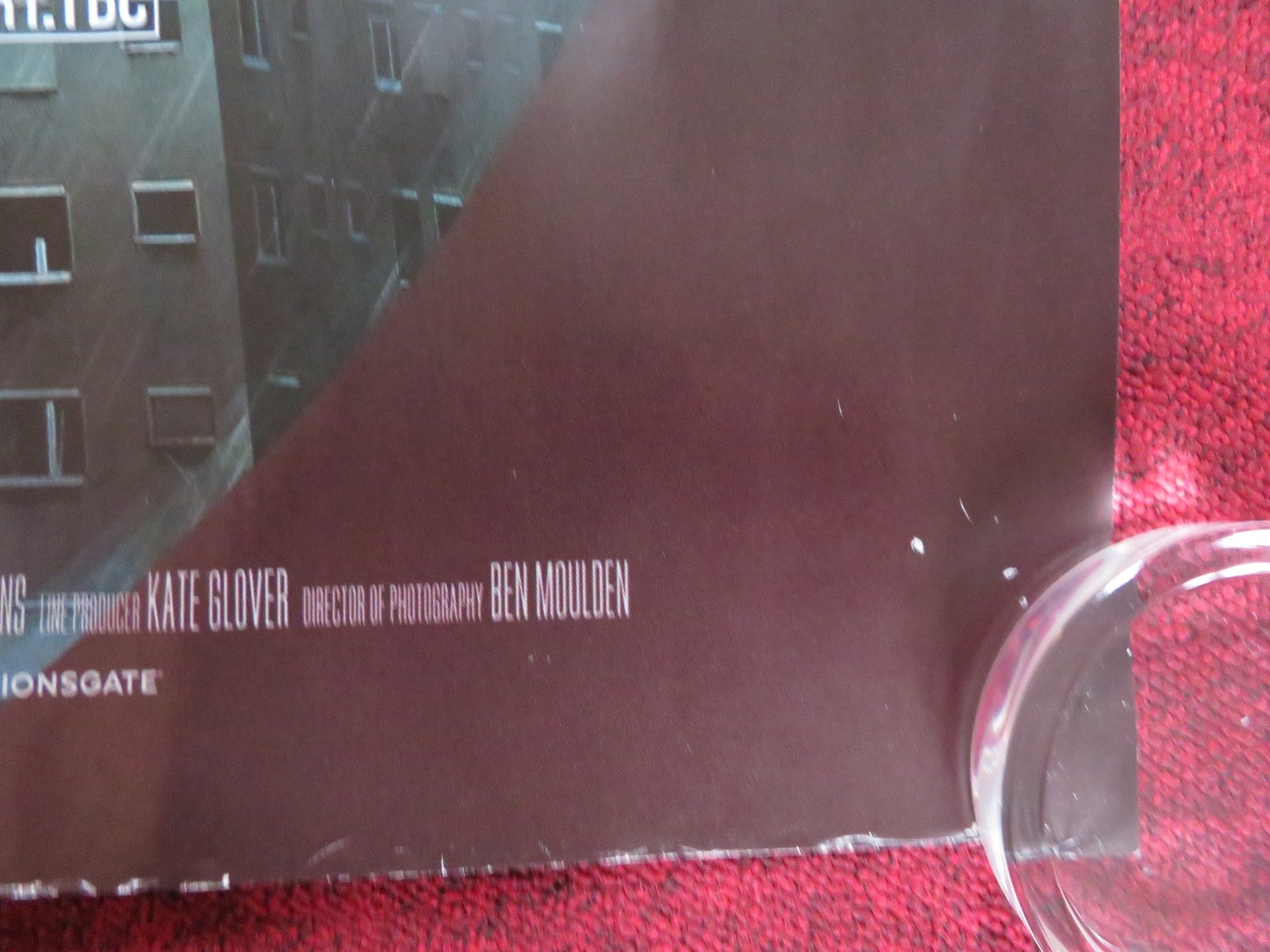 TOWER BLOCK SIGNED BY DIRECTOR JAMES NUNN UK QUAD (30"x 40") ROLLED POSTER 2012 Rendezvous Cinema Movie posters