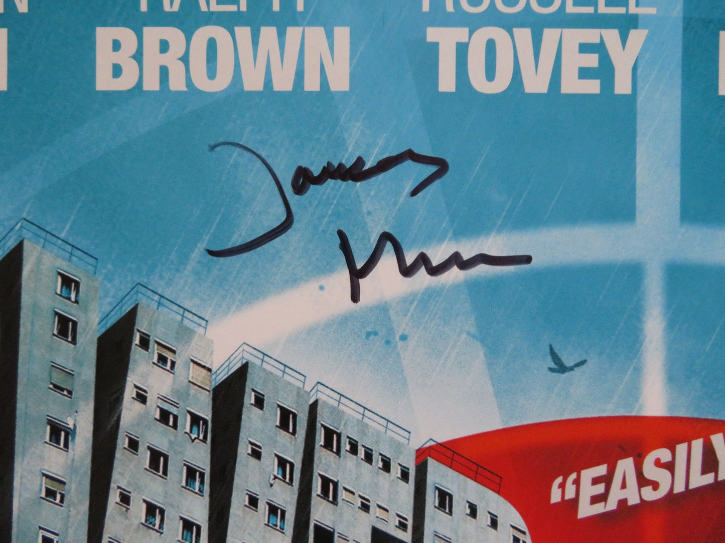 TOWER BLOCK SIGNED BY DIRECTOR JAMES NUNN UK QUAD (30"x 40") ROLLED POSTER 2012 Rendezvous Cinema Movie posters