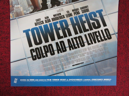 TOWER HEIST ITALIAN LOCANDINA (26.5"x12.5") POSTER BEN STILLER EDDIE MURPHY '11 Rendezvous Cinema Movie posters
