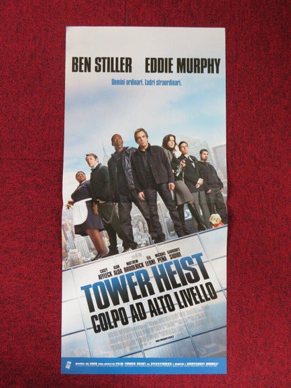 TOWER HEIST ITALIAN LOCANDINA (26.5"x12.5") POSTER BEN STILLER EDDIE MURPHY '11 Rendezvous Cinema Movie posters