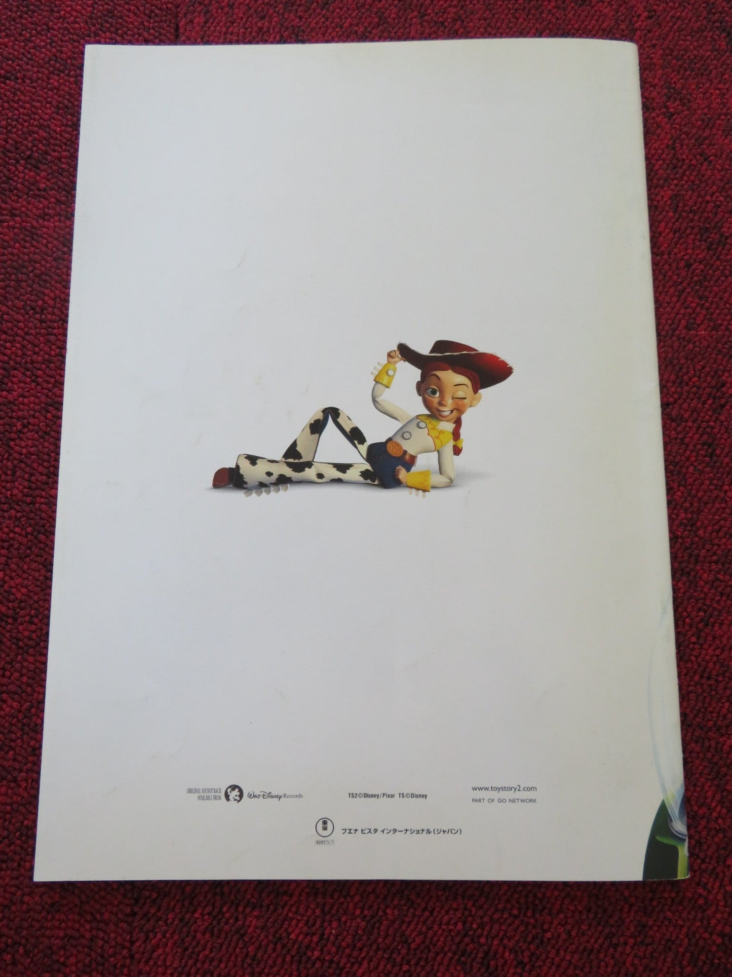 TOY STORY 2 JAPANESE BROCHURE / PRESS BOOK DISNEY TOM HANKS TIM ALLEN 1999 Rendezvous Cinema Movie posters