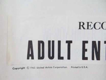 TOYS IN THE ATTIC HALF SHEET (22"x 28") POSTER DEAN MARTIN GERALDINE PAGE 1963 Rendezvous Cinema Movie posters