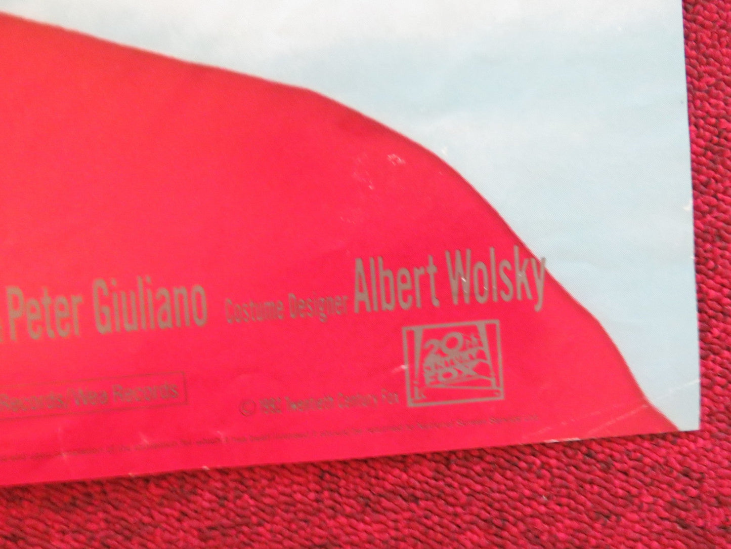 TOYS UK QUAD POSTER FOLDED RICHARD ROBIN WILLIAMS MICHAEL GAMBON 1992 Rendezvous Cinema Movie posters