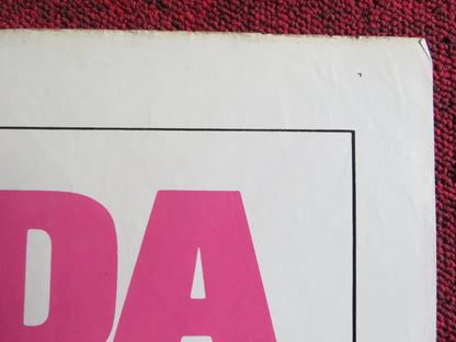 TRACKDOWN FOLDED US ONE SHEET POSTER JAMES MITCHUM KAREN LAMM 1981 Rendezvous Cinema Movie posters