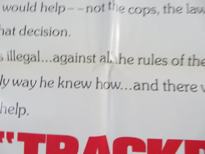 TRACKDOWN - STYLE B FOLDED US ONE SHEET POSTER JAMES MITCHUM KAREN LAMM 1976 Rendezvous Cinema Movie posters