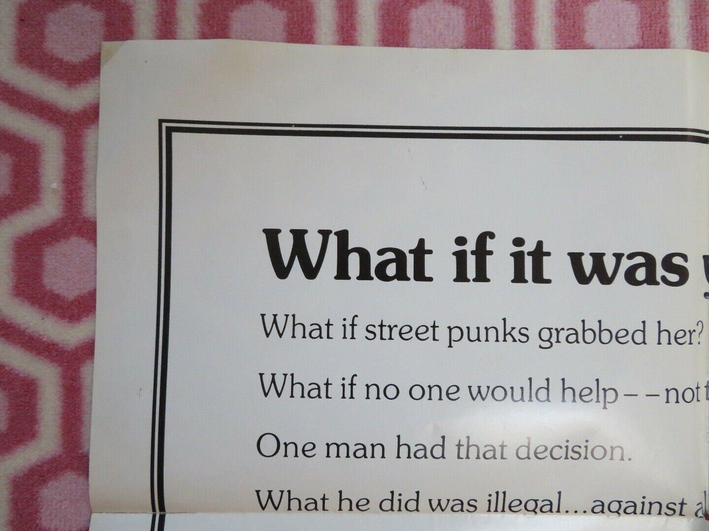 TRACKDOWN US ONE SHEET POSTER STYLE B JIM MITCHUM KAREN LAMM 1976 Rendezvous Cinema Movie posters