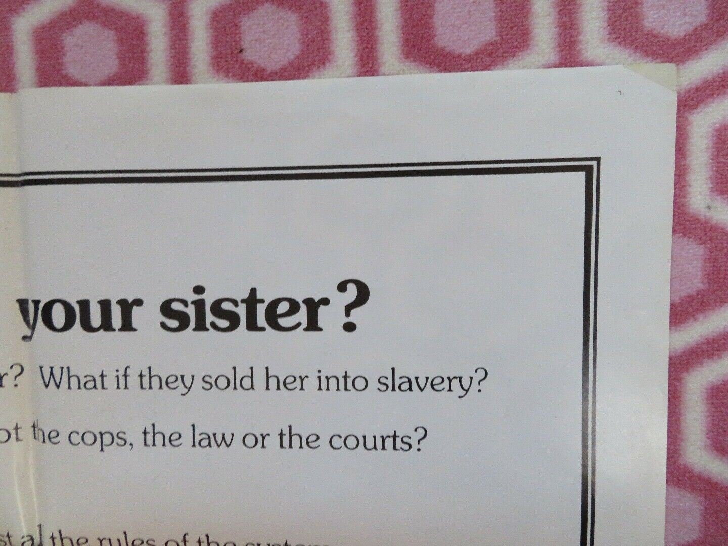 TRACKDOWN US ONE SHEET POSTER STYLE B JIM MITCHUM KAREN LAMM 1976 Rendezvous Cinema Movie posters