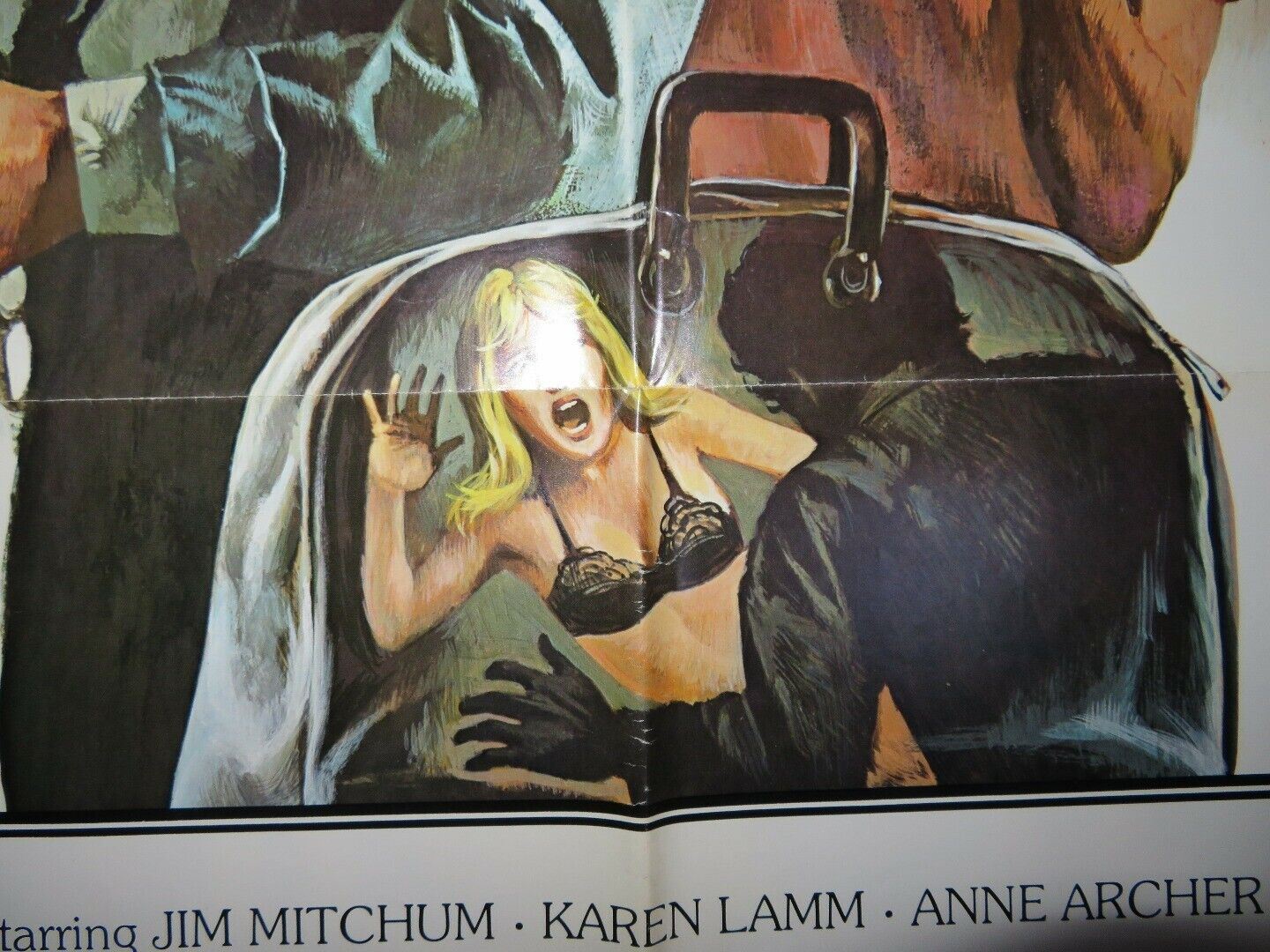 TRACKDOWN US ONE SHEET POSTER STYLE B JIM MITCHUM KAREN LAMM 1976 Rendezvous Cinema Movie posters