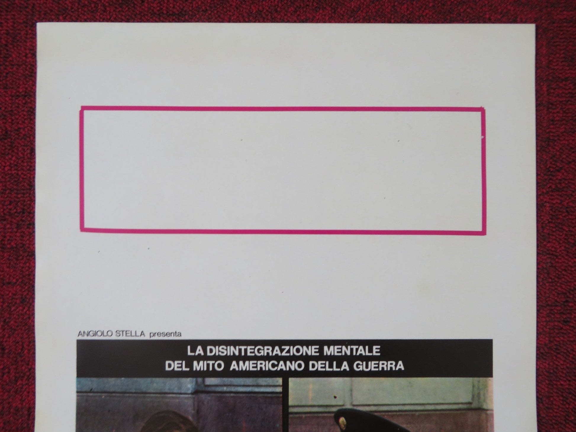 TRACKS ITALIAN LOCANDINA POSTER DENNIS HOPPER TARYN POWER 1976 Rendezvous Cinema Movie posters