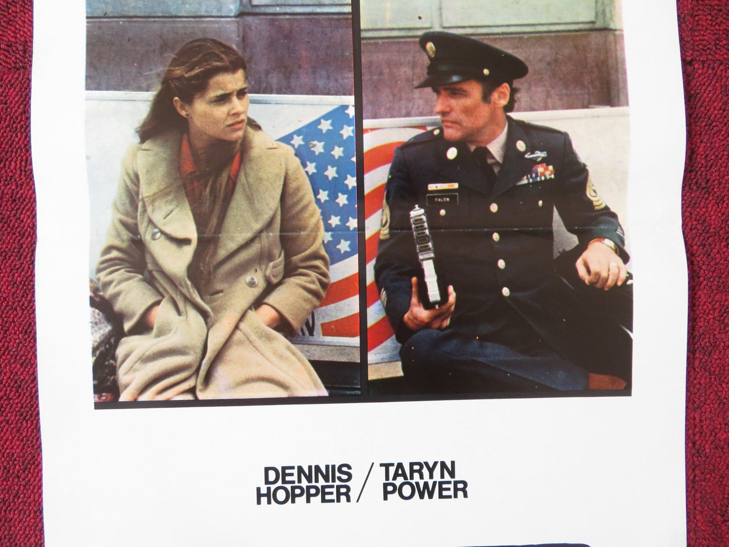 TRACKS ITALIAN LOCANDINA POSTER DENNIS HOPPER TARYN POWER 1976 Rendezvous Cinema Movie posters
