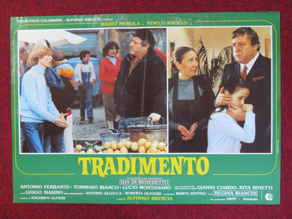 TRADIMENTO - B ITALIAN FOTOBUSTA POSTER MARIO MEROLA NIN D'ANGELO 1982 Rendezvous Cinema Movie posters