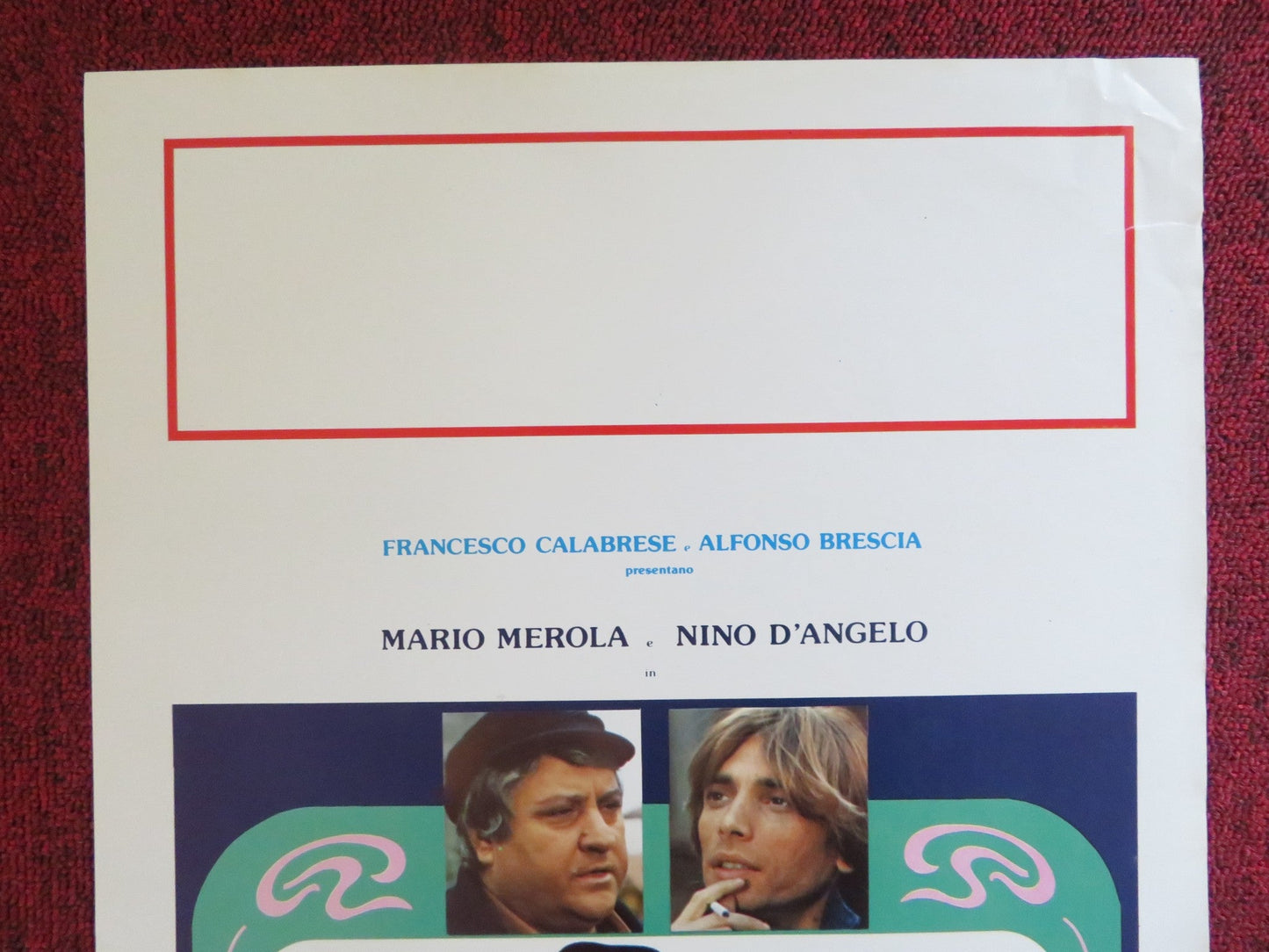 TRADIMENTO ITALIAN LOCANDINA POSTER MARIO MEROLA NINO D'ANGELO 1982 Rendezvous Cinema Movie posters